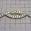 Crystal/Silver Rhinestone Trim